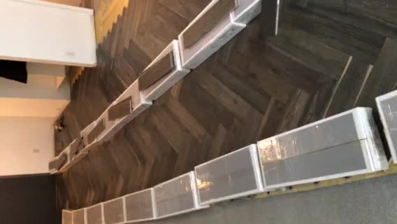 Herringbone installation install Downtown Toronto